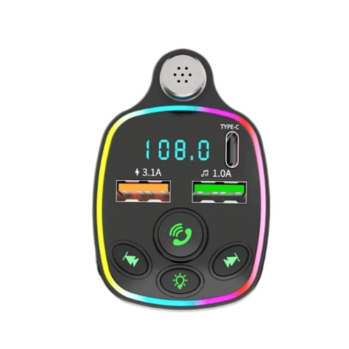 RGB Car FM Transmitter