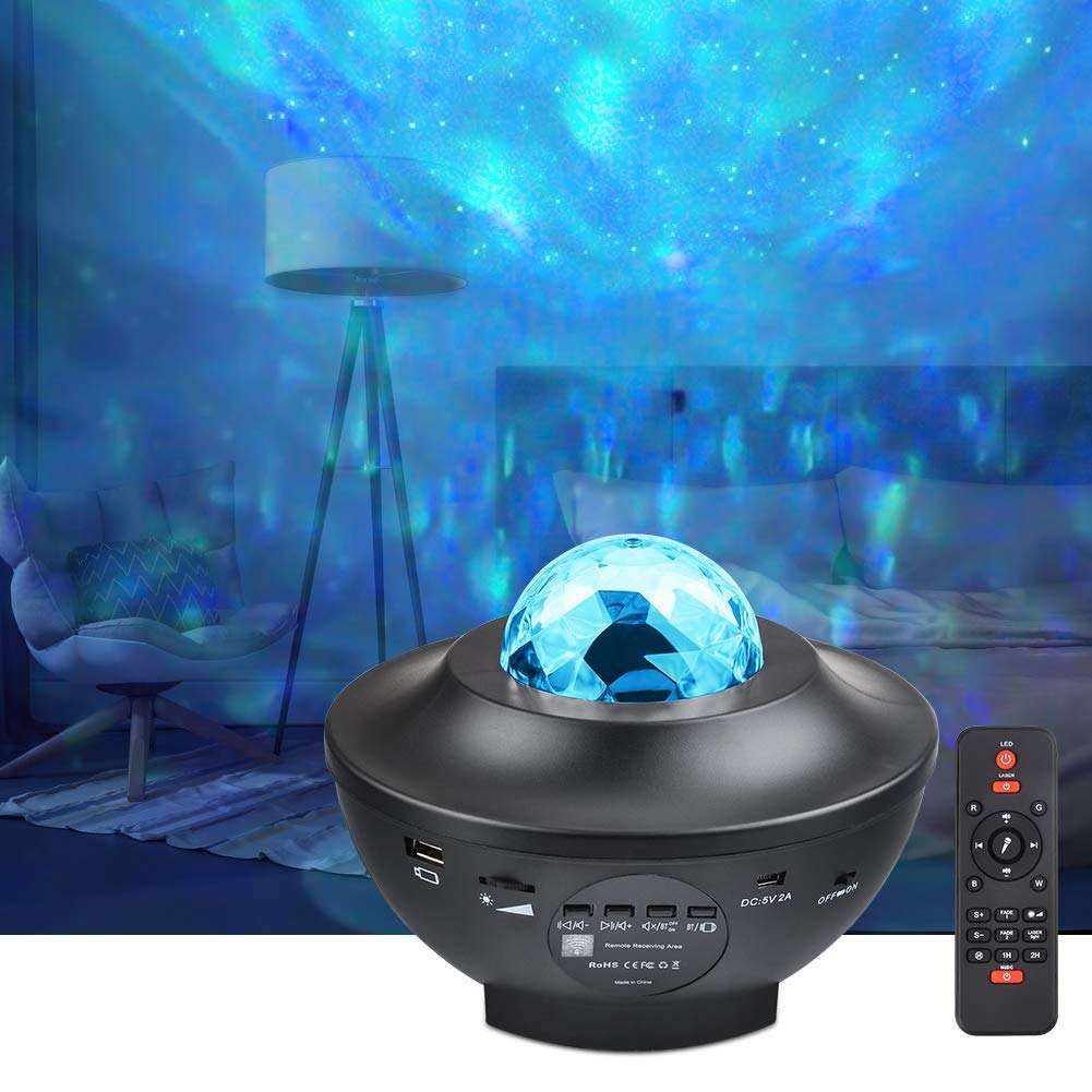 Star Night Light Projector with Bluetooth Speaker